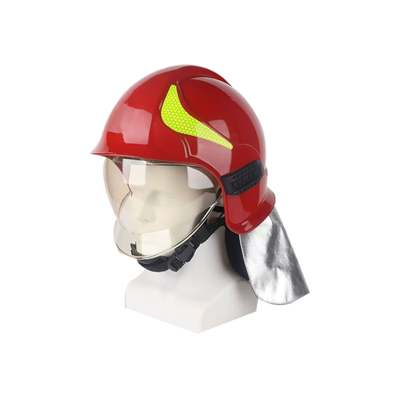 Koko kasvot Double Goggles -tyylinen palontorjuntakypärä
